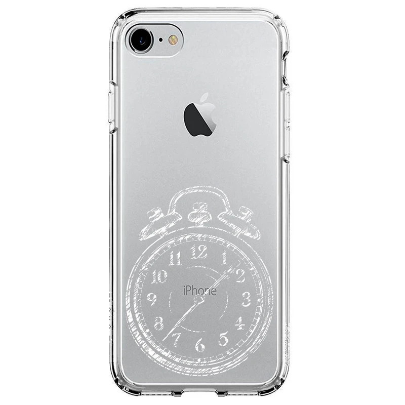 کاور مگافون طرح ساعت مدل C64-W مناسب برای گوشی موبایل اپل iPhone 8