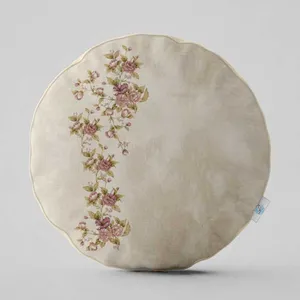 کوسن شمسه نگار مدل دایره طرح گل کد B242