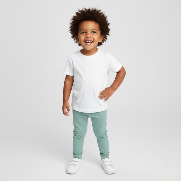 شلوار بچگانه ناربن مدل یگانه رنگ آبی