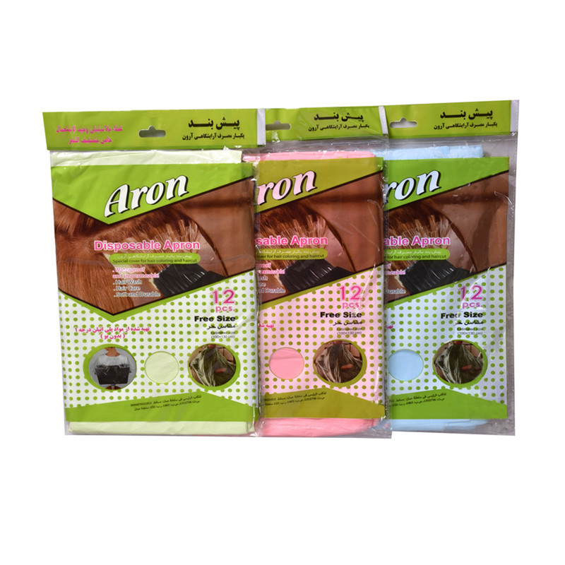 پیش بند یکبار مصرف آرایشگاهی آرون مدل AA-1 بسته 12 عددی پیش بند یکبار مصرف آرایشگاهی آرون مدل AA-1 بسته 12 عددی