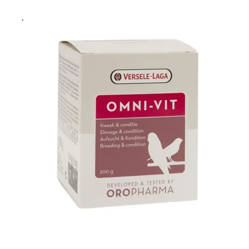 پودر مکمل پرندگان ورسلاگا مدل اومنی ویت وزن 200 گرم