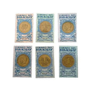 تمبر یادگاری مدل یادبود کد bc-1620 مجموعه 6 عددی