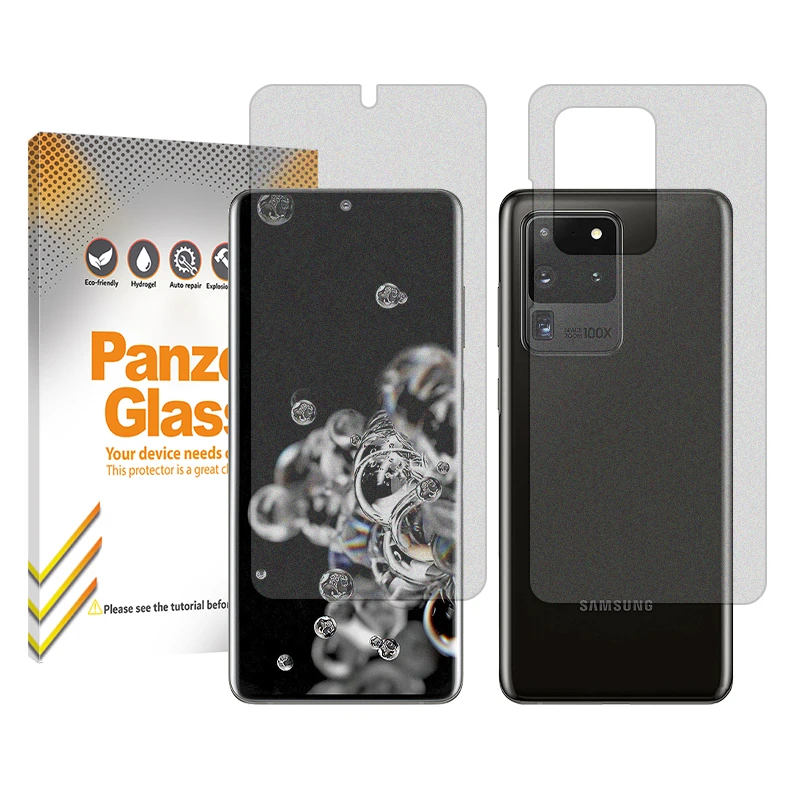 محافظ صفحه نمایش مات پنزر گلس مدل Resistant مناسب برای گوشی موبایل سامسونگ Galaxy S20 Ultra به همراه محافظ پشت گوشی
