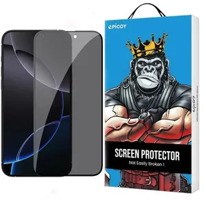 محافظ صفحه نمایش حریم شخصی اپیکوی مدل Privacy مناسب برای گوشی موبایل اپل iPhone 16 Pro Max