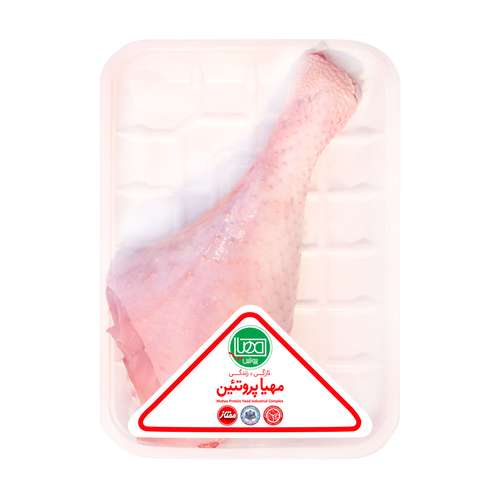 ساق بوقلمون با پوست مهيا پروتئين - 900 گرم	