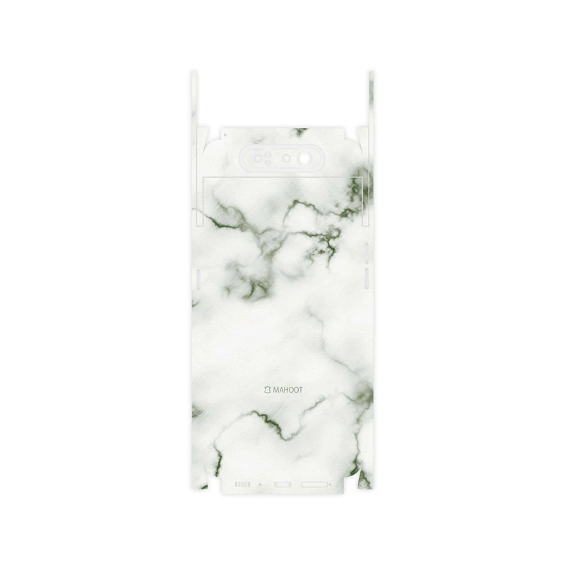 برچسب پوششی ماهوت مدل Blanco-Smoke-Marble-FullSkin مناسب برای گوشی موبایل سامسونگ Galaxy A80