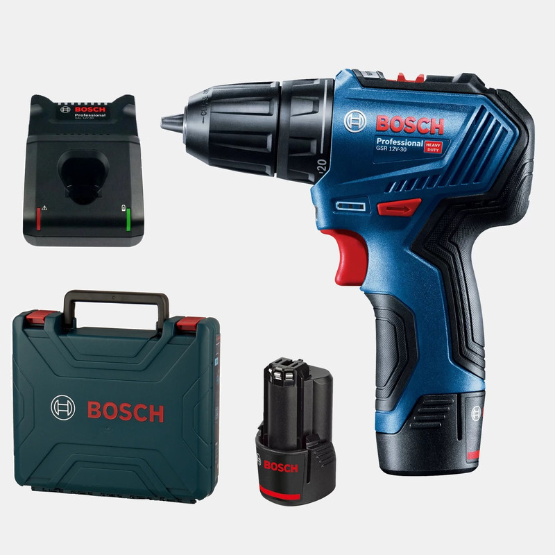 دریل پیچ گوشتی شارژی بوش مدل GSR 12V-30