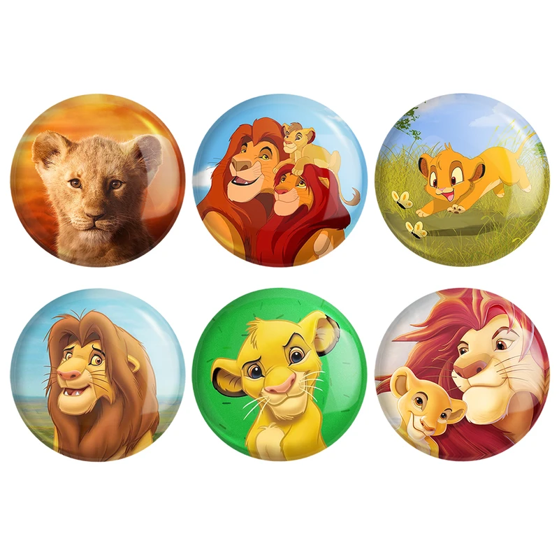 مگنت خندالو مدل شیرشاه The Lion King کد 392A مجموعه 6 عددی