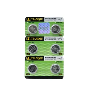 باتری ساعت تیانکیو مدل AG10 – LR 1130 H - Original  بسته شش عددی