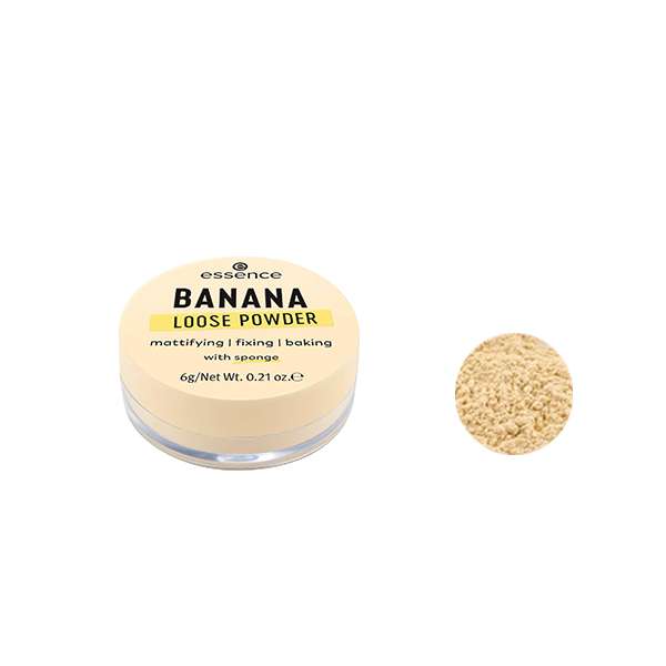 پودر تثبیت کننده آرایش اسنس مدل Banana پودر تثبیت کننده آرایش اسنس مدل Banana