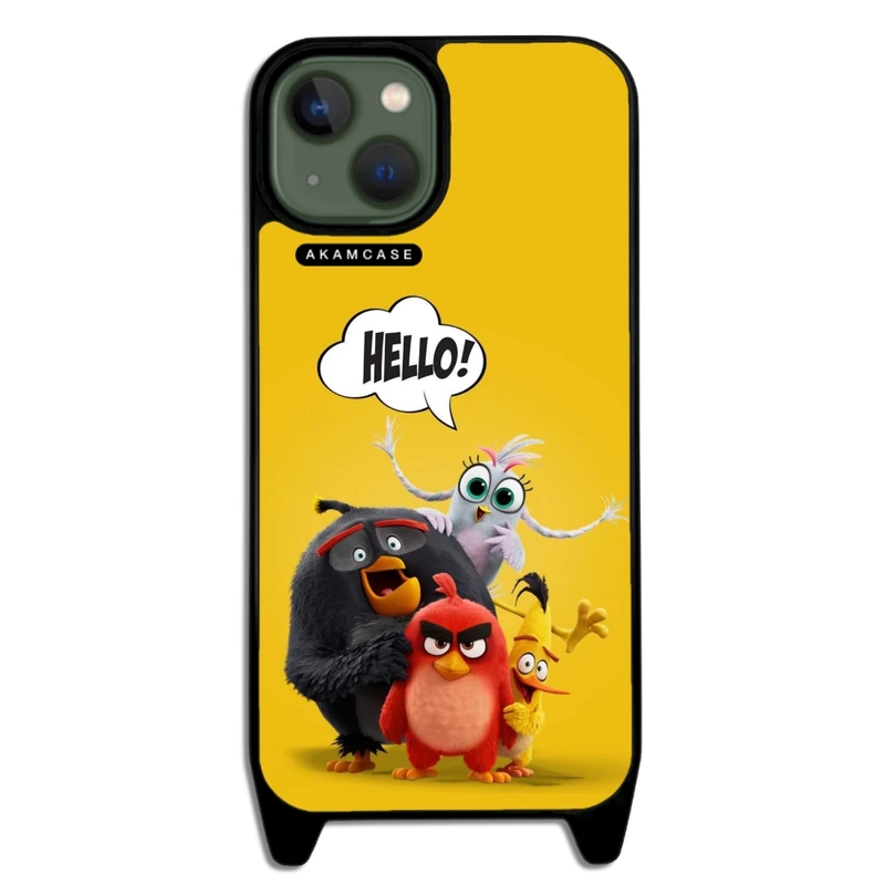 کاور آکام مدل AMCWLA13-ANGRY BIRDS17 مناسب برای گوشی موبایل اپل iPhone 13
