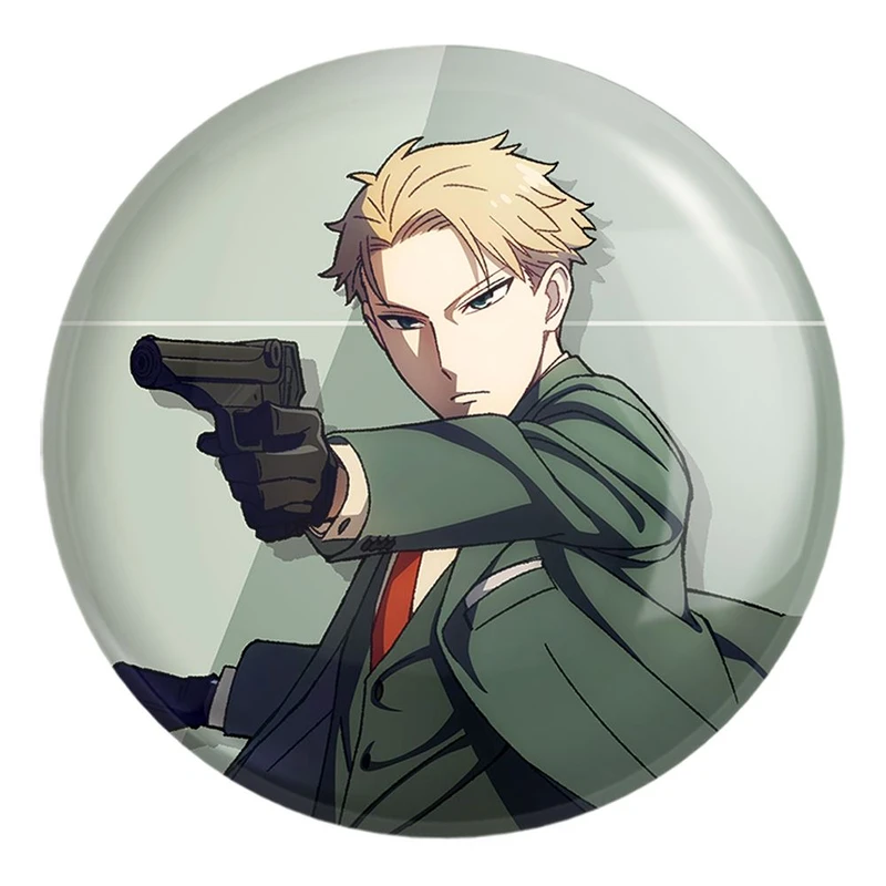 پیکسل خندالو طرح لوید فورجر انیمه اسپای ایکس فمیلی Spy x Family کد 17673 مدل بزرگ