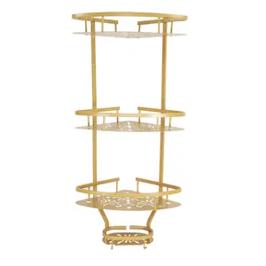 قفسه حمام مدل سه طبقه گلبرگ