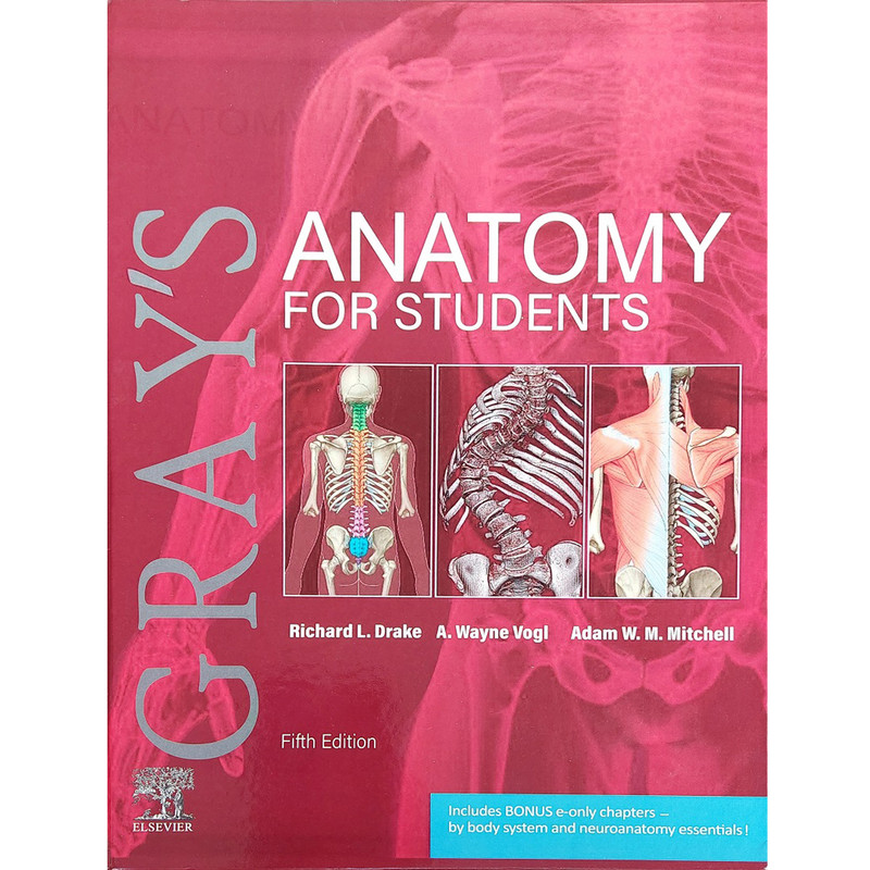 کتاب Gray’s Anatomy for students 2024 اثر Richard Drake انتشارات الزویر