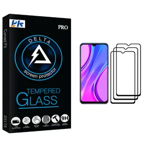 PK Delta Glass Screen Protector For Xiaomi Redmi 9 Pack Of 3