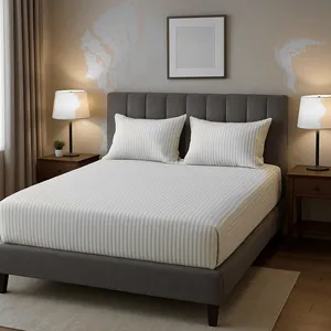 سرویس ملحفه دو نفره 3 تکه مدل هتلی