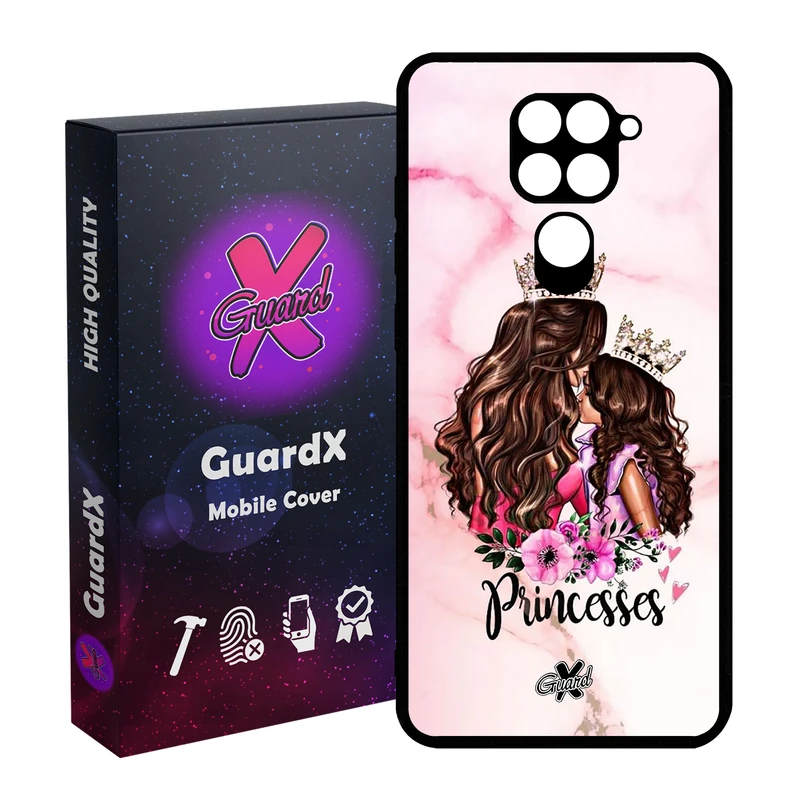 کاور گارد ایکس طرح Princess مدل Glass50351 مناسب برای گوشی موبایل شیائومی Redmi Note 9