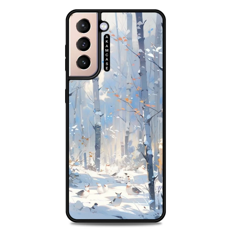 کاور آکام مدل AMC-WSGS21P-WINTER-8 مناسب برای گوشی موبایل سامسونگ Galaxy S21 Plus