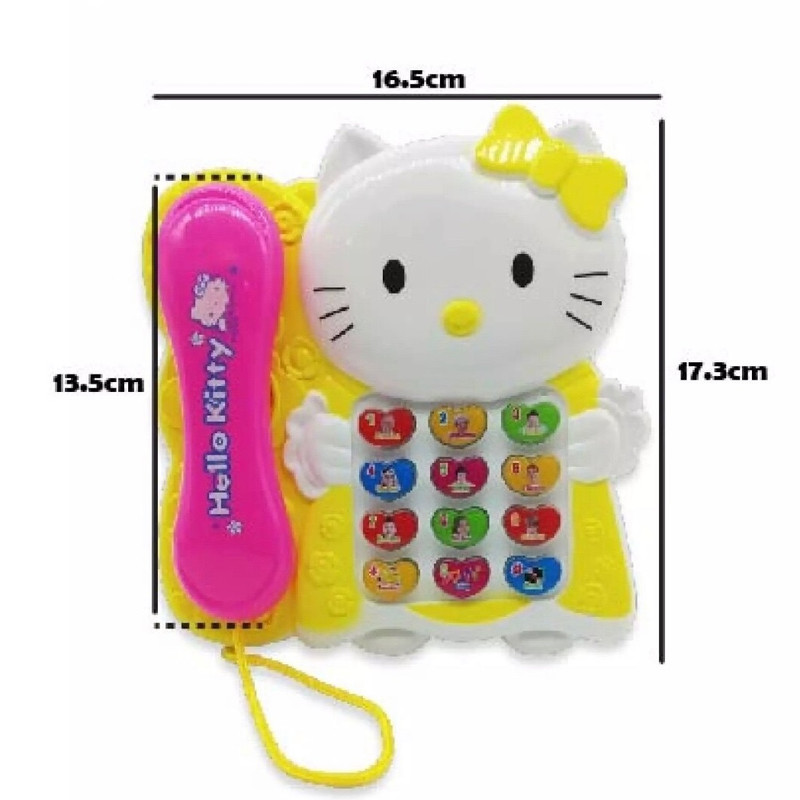 بازی آموزشی موزیکال مدل تلفن هلو کیتی 8625A