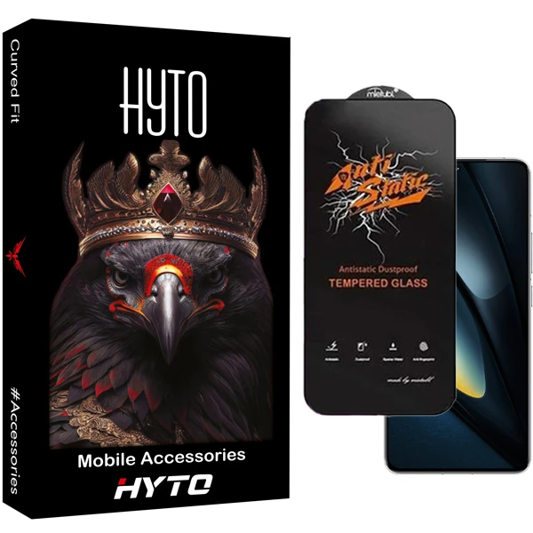 محافظ صفحه نمایش هیتو مدل Antistatic Touch مناسب برای گوشی موبایل شیائومی redmi note 13 pro 5G / poco x6 / x6 Pro / f6 / k70 / k70 Pro / k70e