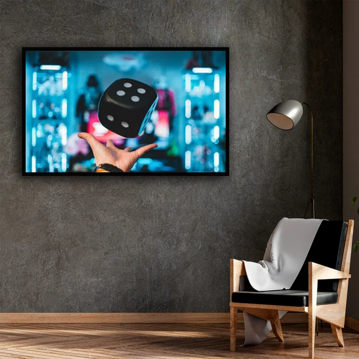 تابلو نوری بکلیت طرح گیم مدل B-D1480