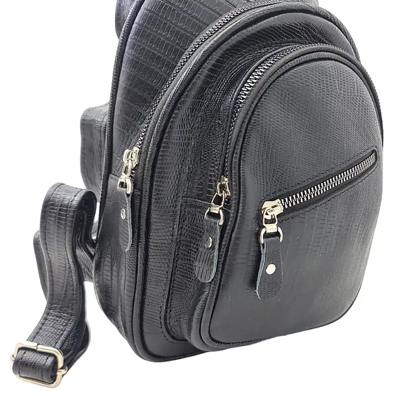 کیف کراس بادی زنانه مدل آفاق چرم طبیعی گاوی کد S_220