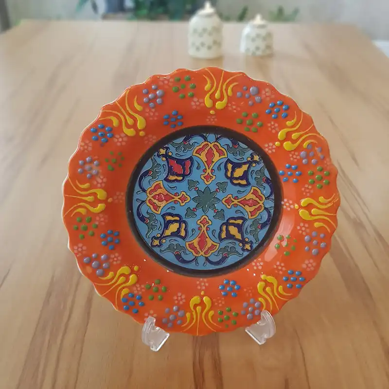 بشقاب میناکاری کد 135