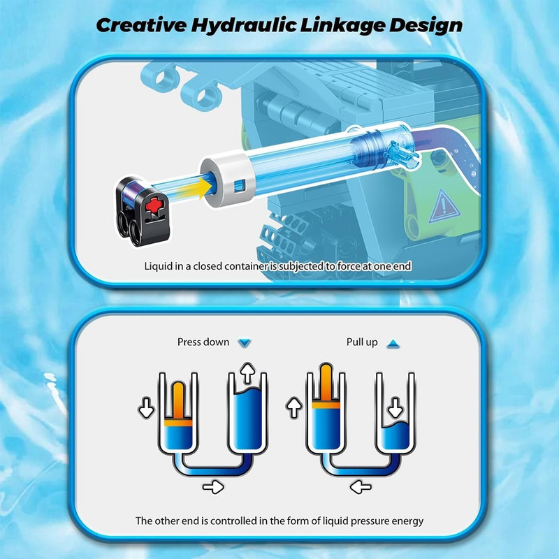 ساختنی مدل بیل مکانیکی طرح هیدرولیک