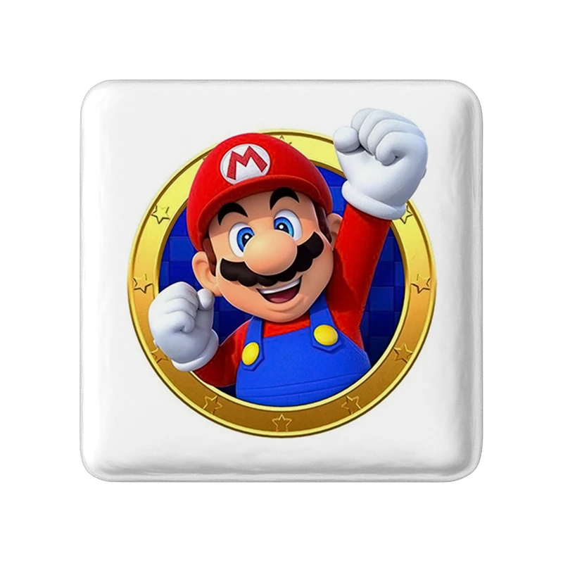 پیکسل خندالو طرح سوپر ماریو مدل مربعی کد 30421