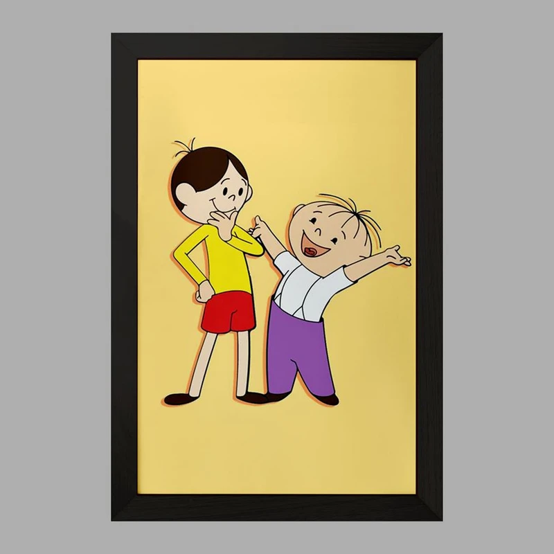 تابلو خندالو مدل نوستالژی کد 29136