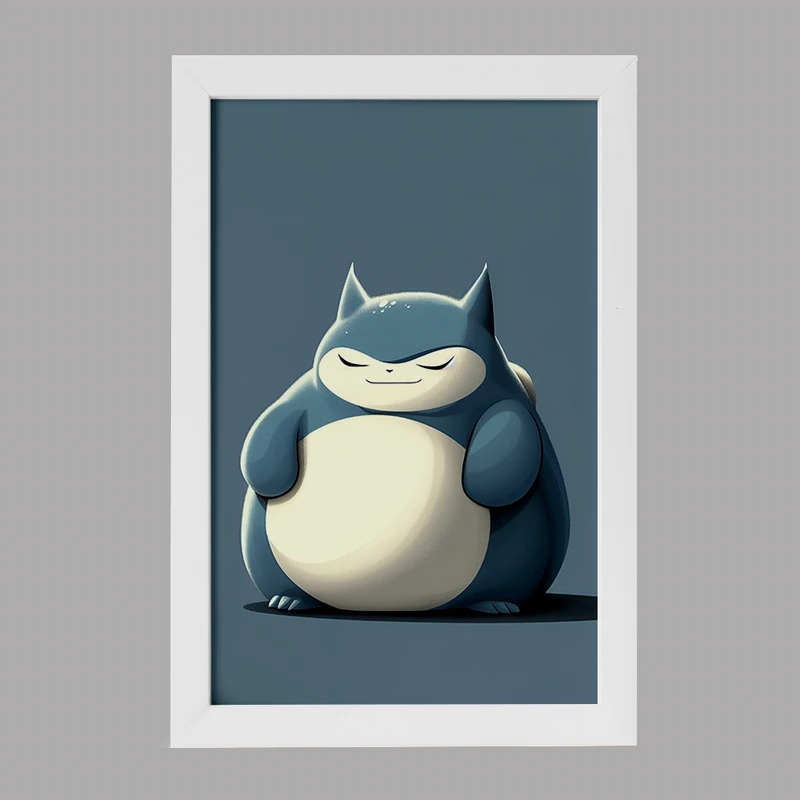 تابلو خندالو مدل اسنورلکس انیمه پوکمون کد F5591