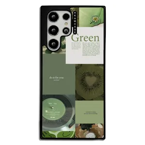 AKAM AMC-WSGS22U-GREEN-22 Cover For Samsung Galaxy S22 Ultra