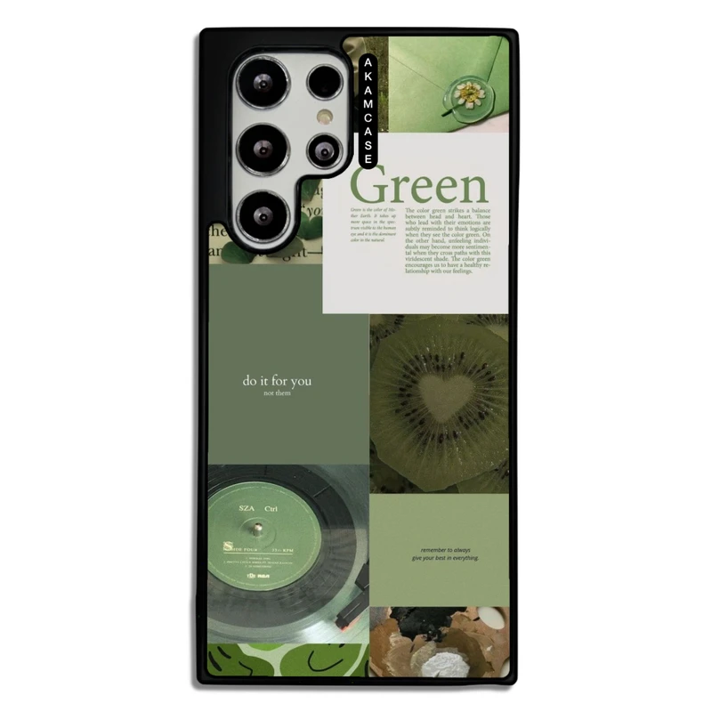 کاور آکام مدل AMC-WSGS22U-GREEN-22 مناسب برای گوشی موبایل سامسونگ Galaxy S22 Ultra