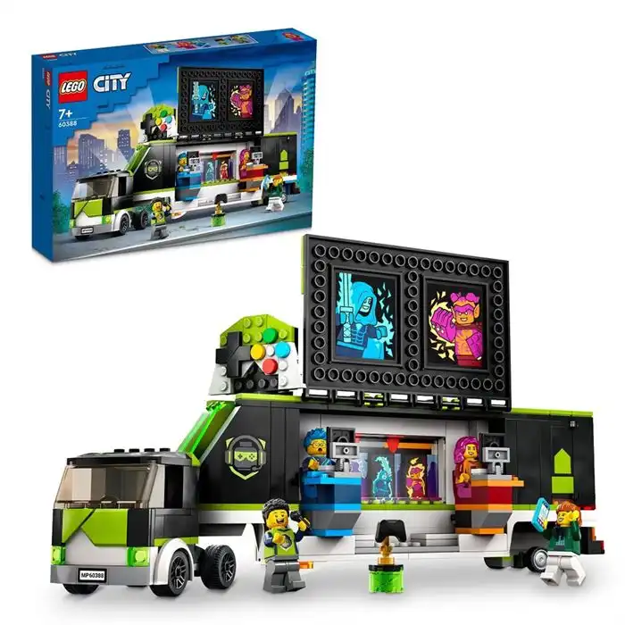 لگو سری سیتی مدل کامیون مسابقات کد 60388
