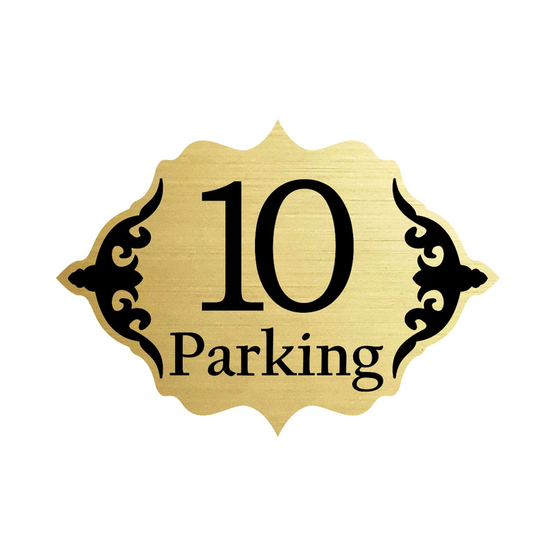 تابلو راهنما طرح 1 مدل تابلو پارکینگ واحد 10