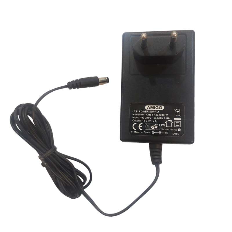 آداپتور 12 ولت 2 آمپر آمیگو مدل AMS4