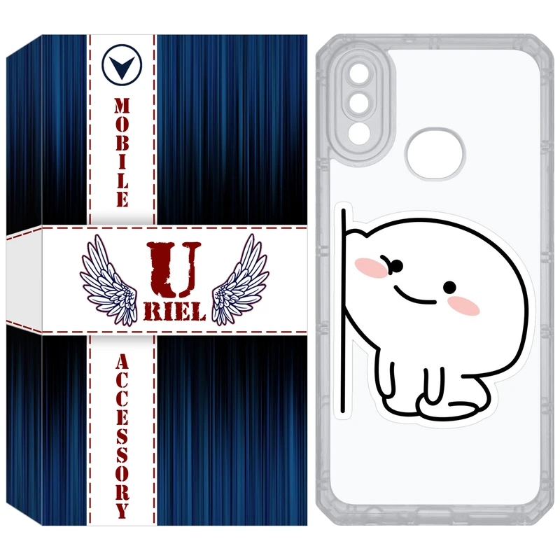 کاور یوریل مدل Clear کد 93 طرح لوس مناسب برای گوشی موبایل سامسونگ Galaxy A10S / M10S