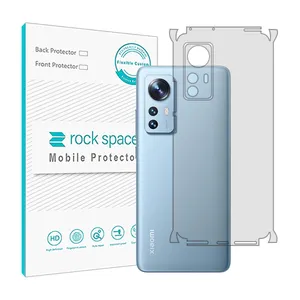 Transparent Rockspace HyGEL model phone back protector suitable for Xiaomi 12 mobile phone
