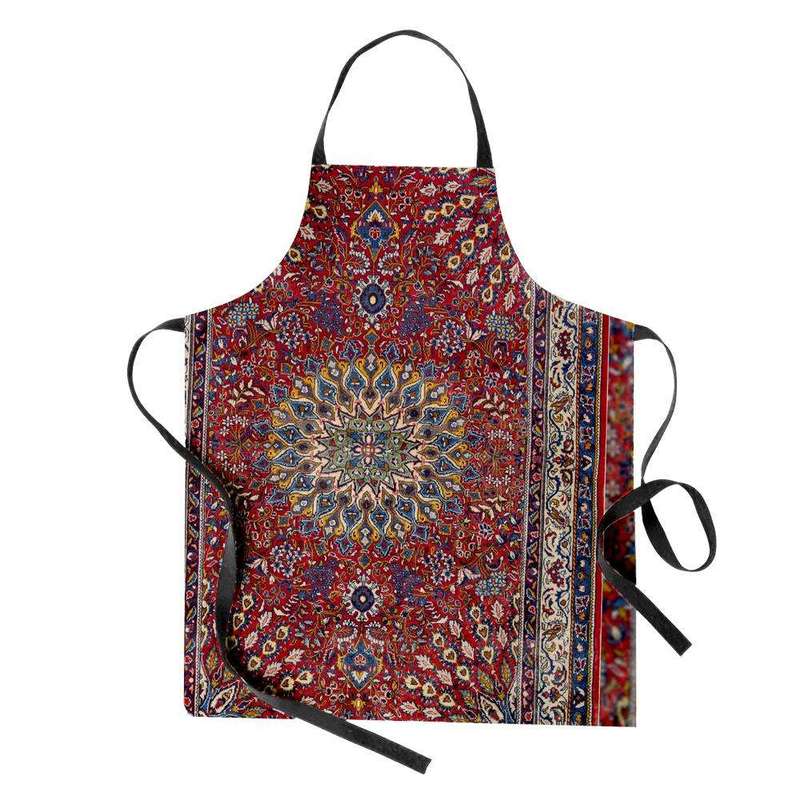 پیش بند آشپزخانه مدوپد طرح فرش ساروق مدل C-Sarough29