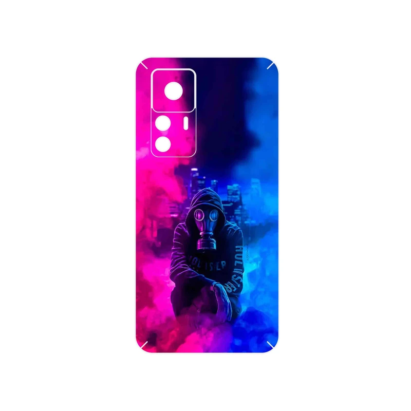 برچسب پوششی ماهوت مدل Smoke Rainbow Digital Art 2 مناسب برای گوشی موبایل شیائومی 12T Pro