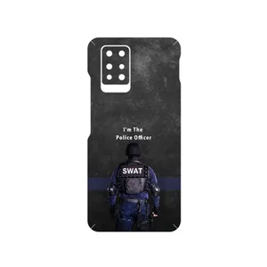 MAHOOT Police Officer Cover Sticker for Infinix Note 10 Pro