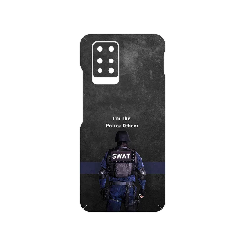 برچسب پوششی ماهوت مدل Police Officer مناسب برای گوشی موبایل اینفینیکس Note 10 Pro
