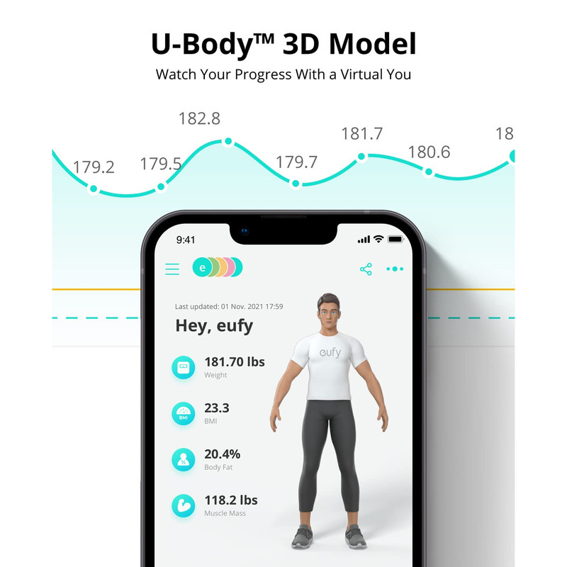 ترازو دیجیتال یوفی مدل Smart Scale P2 T9148K21