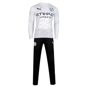 ست تی شرت و شلوار ورزشی مردانه طرح منچستر سیتی مدل 2021 THIRD