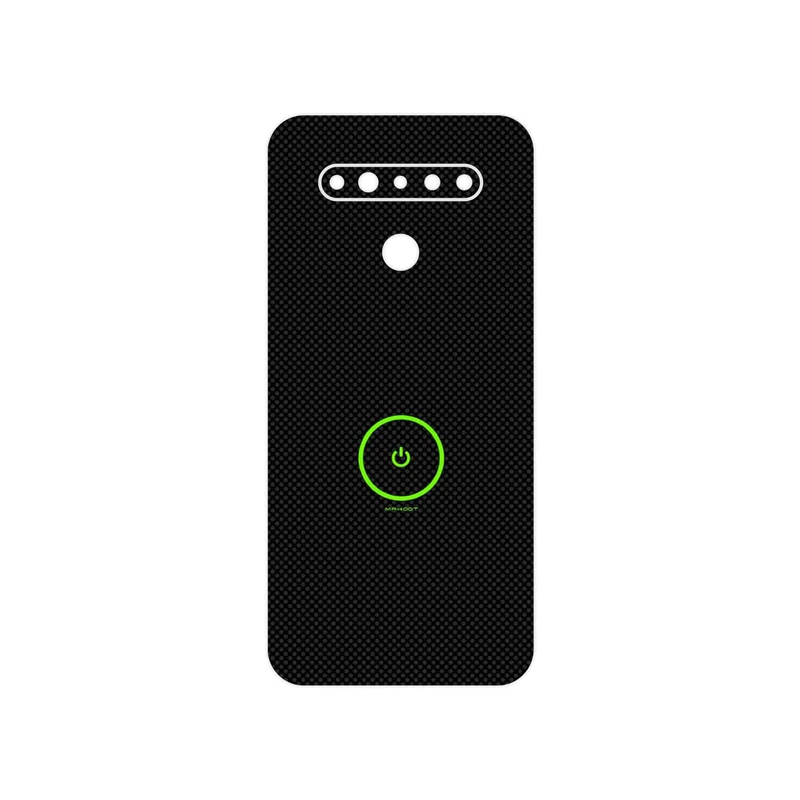 برچسب پوششی ماهوت مدل Minimal Power Button مناسب برای گوشی موبایل ال جی K41s