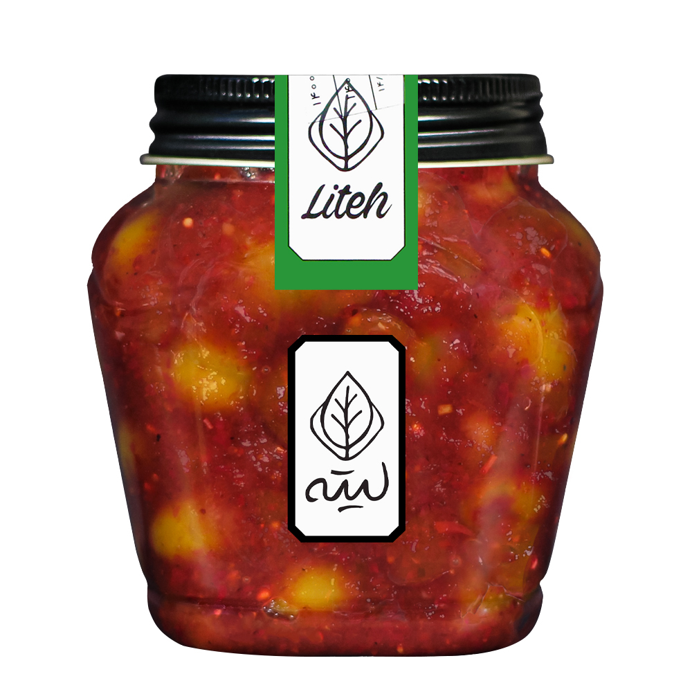 زیتون پرورده تمشک لیته - 450 گرم