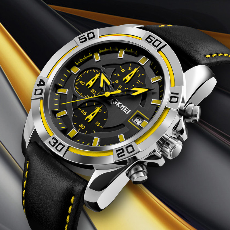 ساعت مچی عقربه ای مردانه اسکمی مدل 9156-07