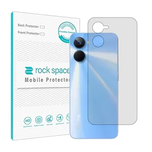 Rock space HyGEL model Transparent phone back protector suitable for Realme 10s mobile phone