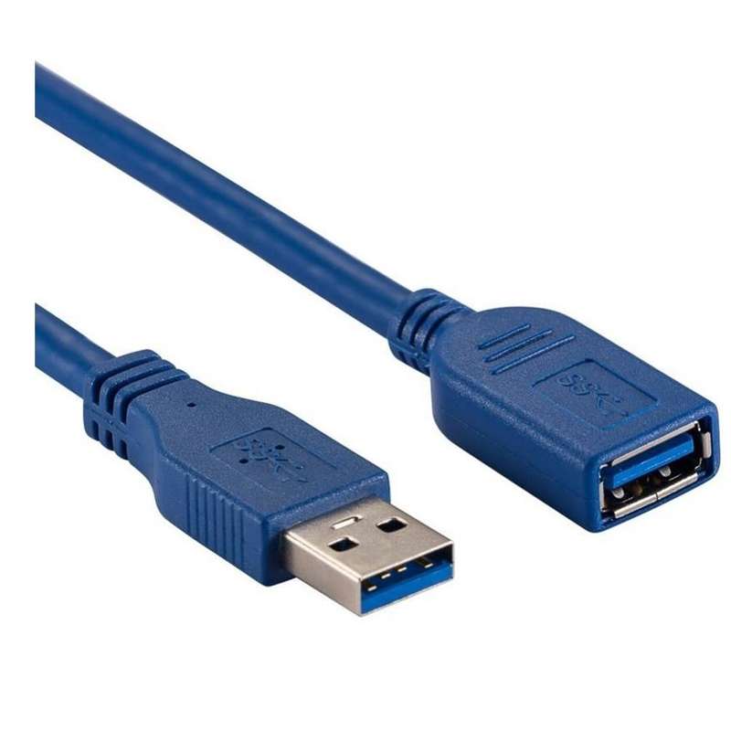 کابل افزایش طول USB 3.0 مدل AB طول 1 متر کابل افزایش طول USB 3.0 مدل AB طول 1 متر