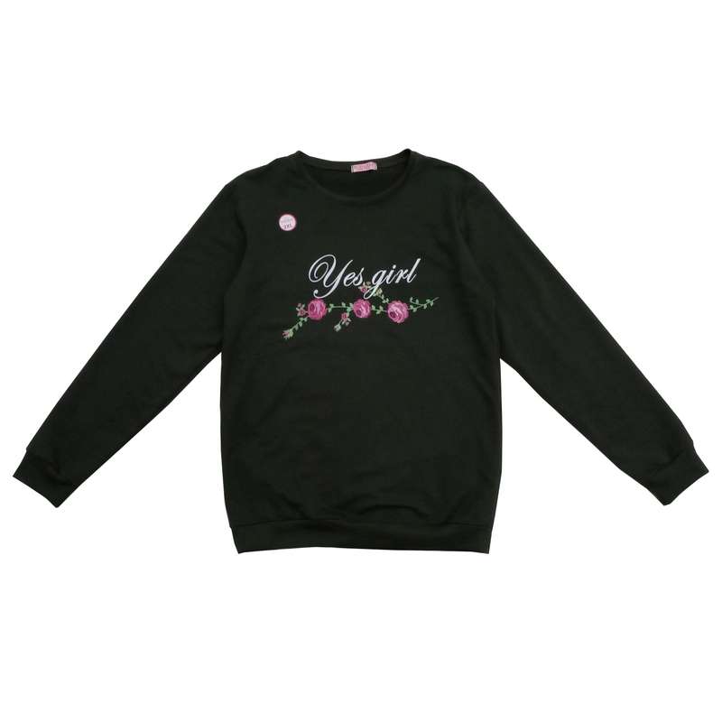 سویشرت زنانه مدل دورس کد 2-586 رنگ سبز